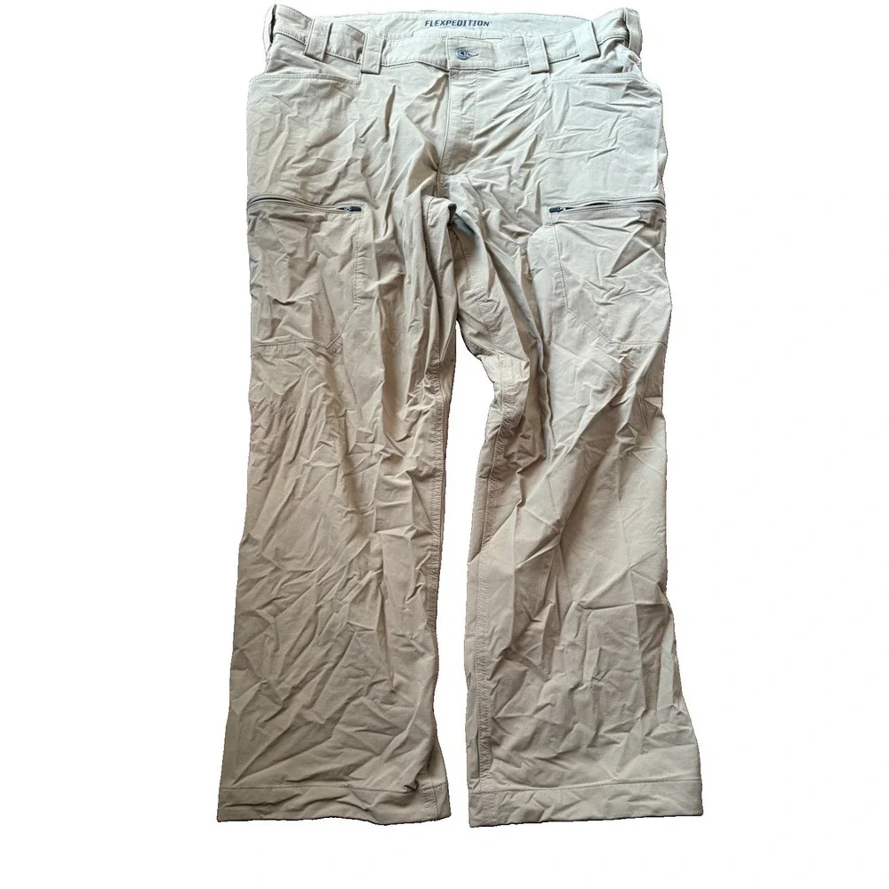 Duluth Trading Pants Mens 40x30 Flexpedition Cargo Nylon Stretch Relaxed